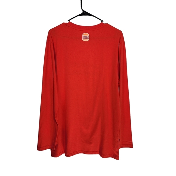 Burger King Unisex BK Official Whopper Sandwich Crew Long Sleeve T-Shirt - L - Picture 5 of 6